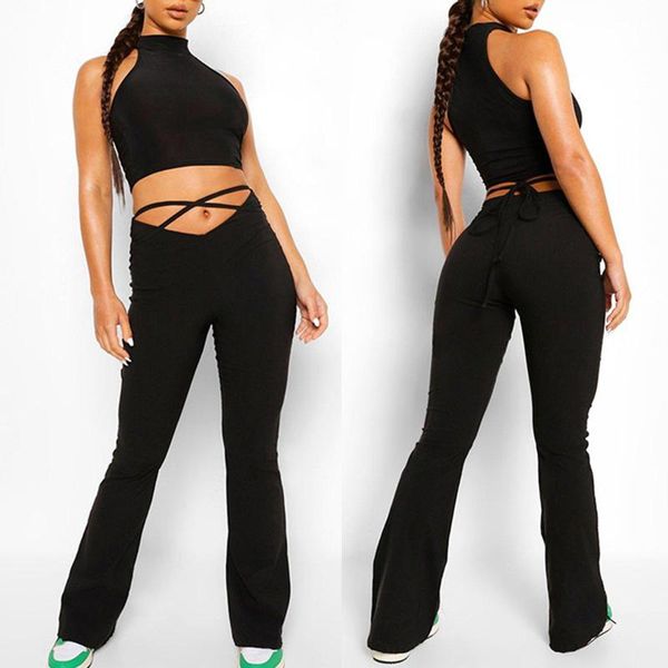 women's leggings women fashion flare pants gym clothing strechy leggins mujer v waist harajuku pantalones de, Black
women's leggings women fashion flare pants gym clothing strechy leggins mujer v waist harajuku pantalones de, Black