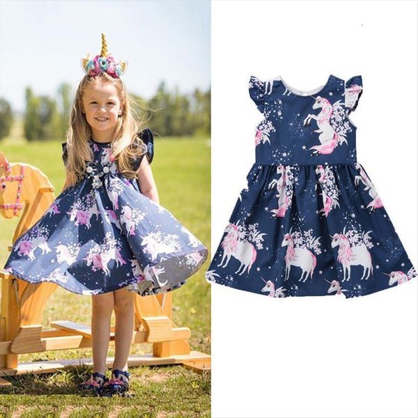 fashion infant kid girl floral dresses unicorn printed casual one piece costume a line, Red;yellow
fashion infant kid girl floral dresses unicorn printed casual one piece costume a line, Red;yellow