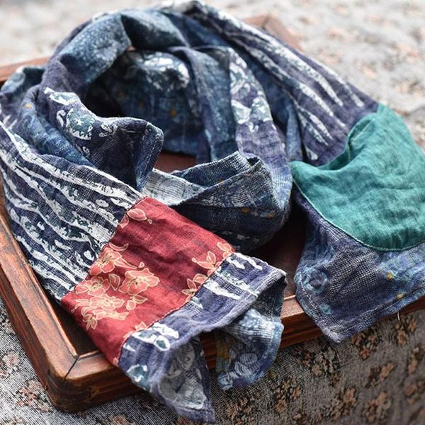 scarves johnature retro patchwork print all-match scarfs 2021 autumn winter cotton linen comfortable women warm long fashion scarf, Blue;gray
scarves johnature retro patchwork print all-match scarfs 2021 autumn winter cotton linen comfortable women warm long fashion scarf, Blue;gray
