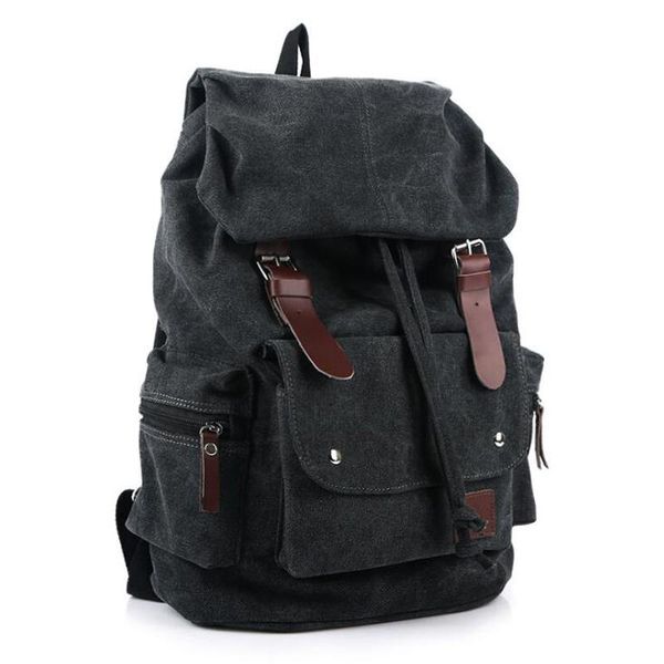 backpack 2021 men casual canvas large capacity practical travel bagpack teenagers school bags black brown green wl22
backpack 2021 men casual canvas large capacity practical travel bagpack teenagers school bags black brown green wl22