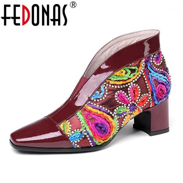 dress shoes fedonas genuine leather pumps women autumn winter warm ethnic flowers embroider high heels casual woman square toe1, Black
dress shoes fedonas genuine leather pumps women autumn winter warm ethnic flowers embroider high heels casual woman square toe1, Black