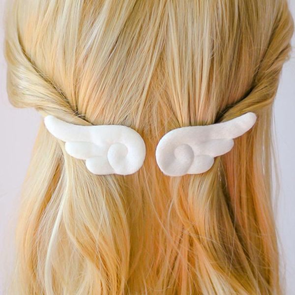 hair accessories anime angel wings hairpin girls cartoon kids plush transparent barrettes headdress for women, Slivery;white
hair accessories anime angel wings hairpin girls cartoon kids plush transparent barrettes headdress for women, Slivery;white