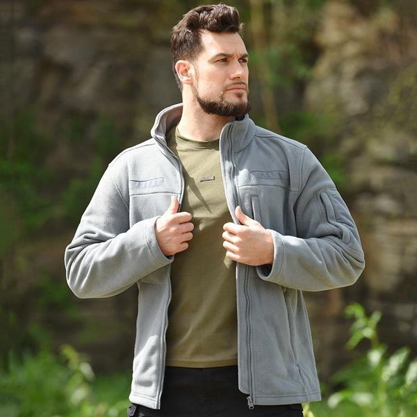 men's jackets outdoor tactical stand-up collar warm fleece jacket bomber 2021 autumn and winter, Black;brown
men's jackets outdoor tactical stand-up collar warm fleece jacket bomber 2021 autumn and winter, Black;brown
