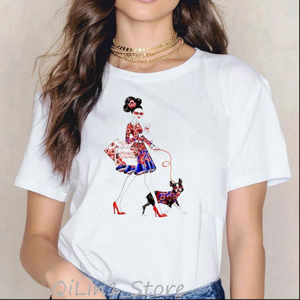 2021 vogue t shirt women fashion girl walking the print female t shirt summer fashion tshirt tumblr tee shirt femme, White
2021 vogue t shirt women fashion girl walking the print female t shirt summer fashion tshirt tumblr tee shirt femme, White