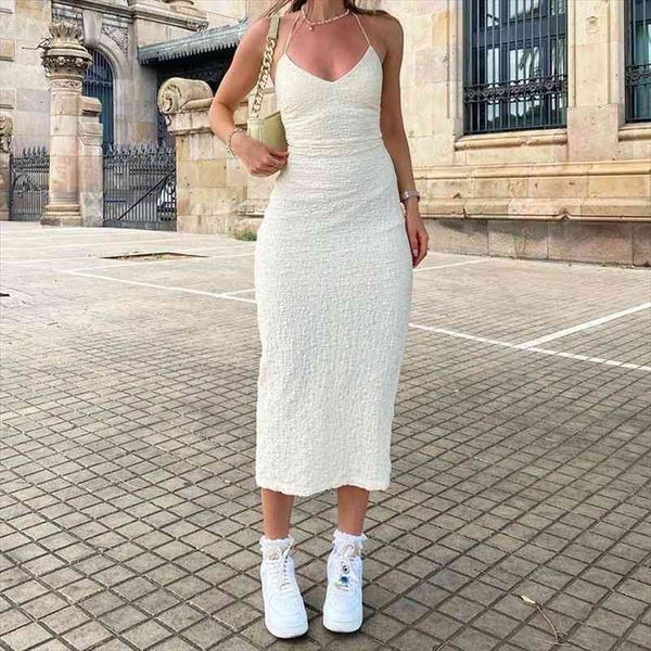 white long maxi dresses woman elegant summer fall fashion vacation party backless bodycon dress sleeveless casual solid robe, Black;gray
white long maxi dresses woman elegant summer fall fashion vacation party backless bodycon dress sleeveless casual solid robe, Black;gray