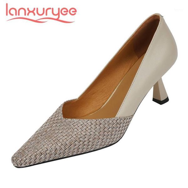 dress shoes lanxuryee french style genuine leather patchwork pointed toe thin med heel slip on young lady women pumps l1f11, Black
dress shoes lanxuryee french style genuine leather patchwork pointed toe thin med heel slip on young lady women pumps l1f11, Black
