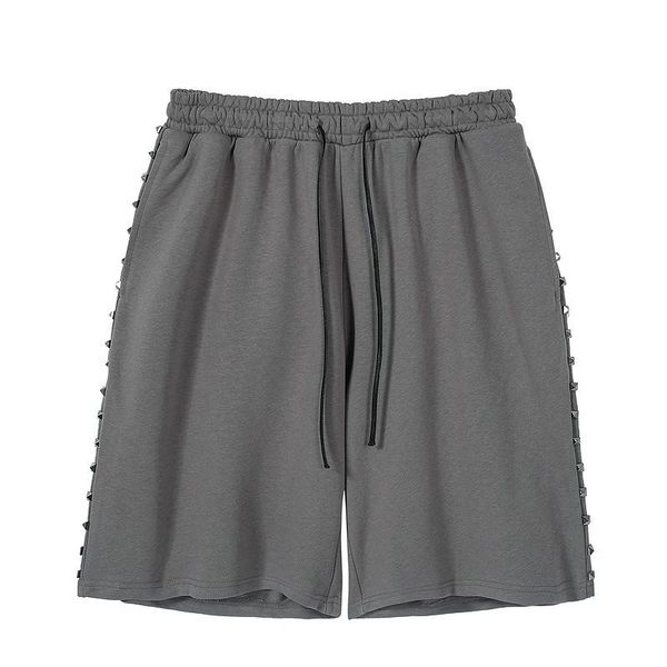 summer mens shorts hip hop rivet loose fit casual short pants cotton shorts for man streetwear grey and black color size m-xxl, White;black
summer mens shorts hip hop rivet loose fit casual short pants cotton shorts for man streetwear grey and black color size m-xxl, White;black