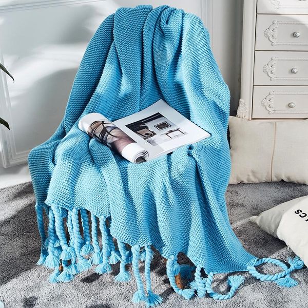 1pcs nordic pure color throw blanket knitted tassel sofa blanket bed end thick napping soft warm ld339
1pcs nordic pure color throw blanket knitted tassel sofa blanket bed end thick napping soft warm ld339
