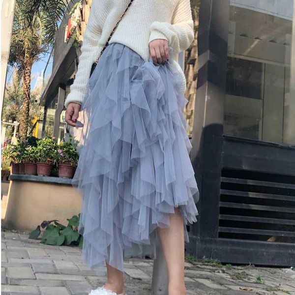 vintage fragment stitching tulle skirts womens black white long skirt elastic high waist pleated beach midi skirt
vintage fragment stitching tulle skirts womens black white long skirt elastic high waist pleated beach midi skirt