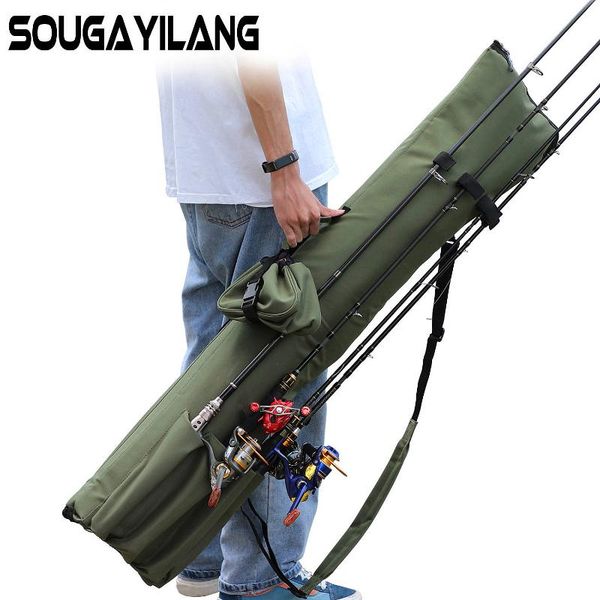 fishing accessories sougayilang multi-purpose bag 120cm/130cm rod reel line outdoor sport bags carrier fish pole tools storage case
fishing accessories sougayilang multi-purpose bag 120cm/130cm rod reel line outdoor sport bags carrier fish pole tools storage case