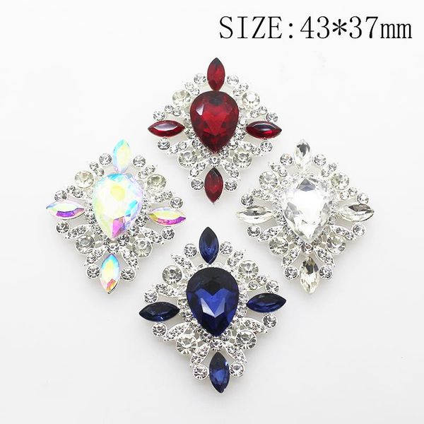 button novel, metal alloy 2pcs / lot43 * 37mm acrylic embellished decorative rhinestones, flat back, brooch, diy jewelry accessories, Blike;white
button novel, metal alloy 2pcs / lot43 * 37mm acrylic embellished decorative rhinestones, flat back, brooch, diy jewelry accessories, Blike;white
