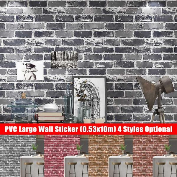wallpapers 10m vintage stone wallpaper faux brick pvc self-adhesive 3d for bedroom living room walls home decoration wall sticker
wallpapers 10m vintage stone wallpaper faux brick pvc self-adhesive 3d for bedroom living room walls home decoration wall sticker