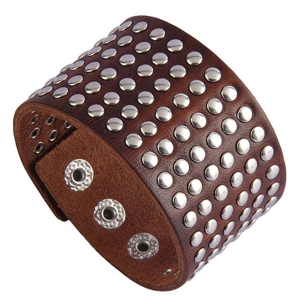 charm bracelets faux leather spike bracelet punk wide studded cuff wrap wristband for men women gothic rock armbands, Golden;silver
charm bracelets faux leather spike bracelet punk wide studded cuff wrap wristband for men women gothic rock armbands, Golden;silver