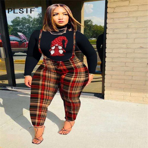 women's tracksuits christmas festival women set full sleeve 2 pieces clothes suit two plaid print tracksuit outfits, Gray
women's tracksuits christmas festival women set full sleeve 2 pieces clothes suit two plaid print tracksuit outfits, Gray
