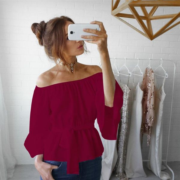 aowofs girls chiffon shirt women slash neck spring autumn casual strap solid bell sleeve loose loose slim 3 color sweet, White
aowofs girls chiffon shirt women slash neck spring autumn casual strap solid bell sleeve loose loose slim 3 color sweet, White
