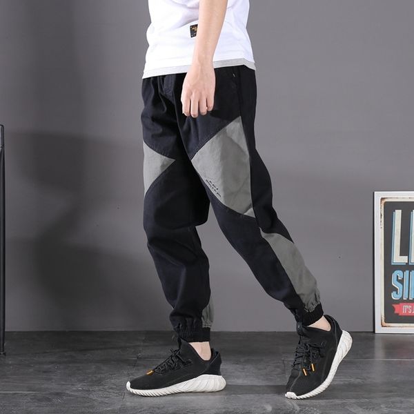 2021 new newly fashion spliced designer streetwear hip hop joggers pants men n86w, Blue
2021 new newly fashion spliced designer streetwear hip hop joggers pants men n86w, Blue