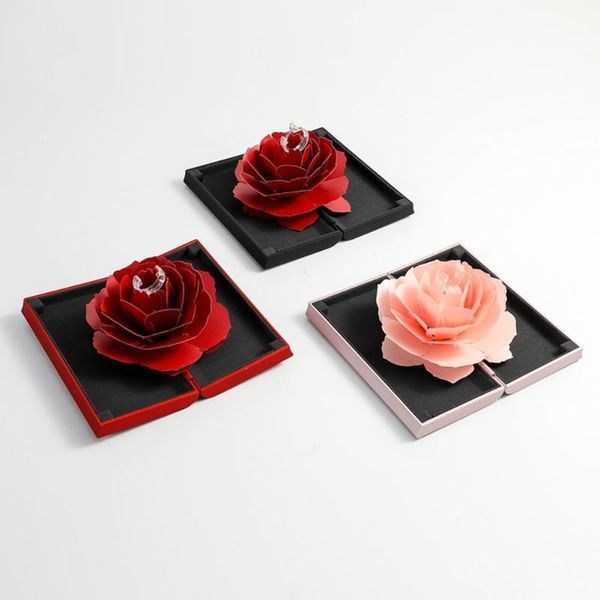 gift wrap rotating rose ring box creative resin flannel wedding decoration valentine's day rings jewelry storage packaging case
gift wrap rotating rose ring box creative resin flannel wedding decoration valentine's day rings jewelry storage packaging case