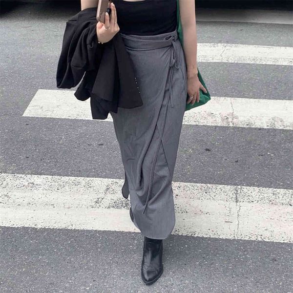women's tracksuits korean hzirip thin rents-up divide women's fashions chic solid skirts fall the whole ball vintage femme office, Gray
women's tracksuits korean hzirip thin rents-up divide women's fashions chic solid skirts fall the whole ball vintage femme office, Gray