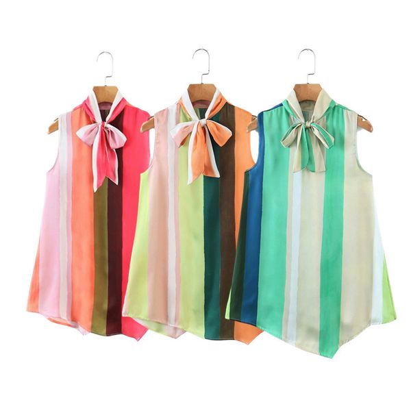 women's tanks & camis casual woman loose stripe lacing sleevles 2021 summer fashion female oversized laides colorful bow beac, White
women's tanks & camis casual woman loose stripe lacing sleevles 2021 summer fashion female oversized laides colorful bow beac, White