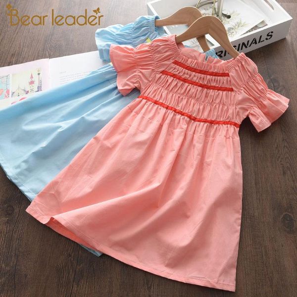 girl's dresses bear leader baby girls casual fashion summer children ruched dress kids sweet princess vestidos cute clothes 3-7y, Red;yellow
girl's dresses bear leader baby girls casual fashion summer children ruched dress kids sweet princess vestidos cute clothes 3-7y, Red;yellow