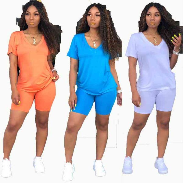 Simple Sportswear Vneck Short Sleeved Regular With Straight Tight Shorts Solid Color Knitted 2piece Set H6073 Three Color, Gray
Simple Sportswear Vneck Short Sleeved Regular With Straight Tight Shorts Solid Color Knitted 2piece Set H6073 Three Color, Gray