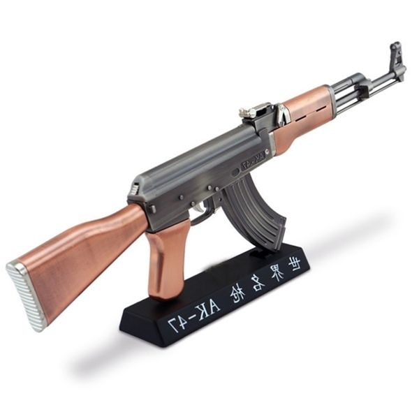 691: 2.05ak47 assault rifle model all metal detachable toy non launching collection alloy ornament
691: 2.05ak47 assault rifle model all metal detachable toy non launching collection alloy ornament