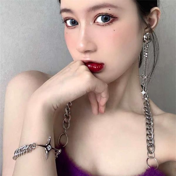hbp fashion japanese and korean net red suit hand jewelry pearl chain splicing personality exaggeration dark black cross diamond necklace ea, Silver
hbp fashion japanese and korean net red suit hand jewelry pearl chain splicing personality exaggeration dark black cross diamond necklace ea, Silver