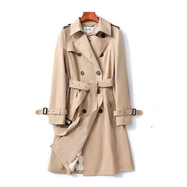 women's trench coats coat women classic simple pocket double-breasted slim outwear 2021 autumn waist temperament thin windbreaker e204, Tan;black
women's trench coats coat women classic simple pocket double-breasted slim outwear 2021 autumn waist temperament thin windbreaker e204, Tan;black