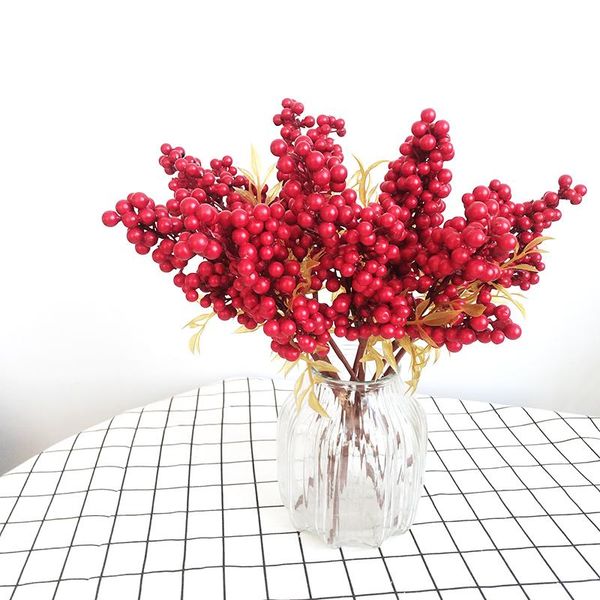 decorative flowers & wreaths 5pc artificial beans wedding bouquet christmas home decor plant berries
decorative flowers & wreaths 5pc artificial beans wedding bouquet christmas home decor plant berries