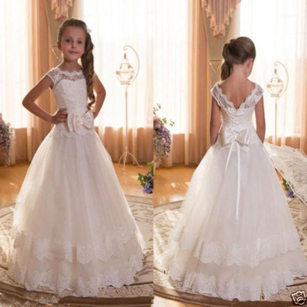 girl's dresses beautiful princess dress with bow v-back lace up robe de mariee first communion gowns customized flower girl for wedding, Red;yellow
girl's dresses beautiful princess dress with bow v-back lace up robe de mariee first communion gowns customized flower girl for wedding, Red;yellow