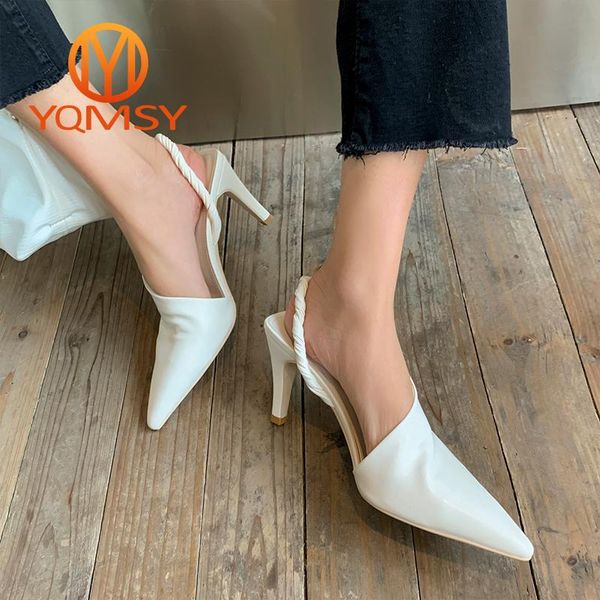 dress shoes yqmsy fashion women's sandals genuine leather pointed toes thin heels concise office career slip-on lady as143, Black
dress shoes yqmsy fashion women's sandals genuine leather pointed toes thin heels concise office career slip-on lady as143, Black