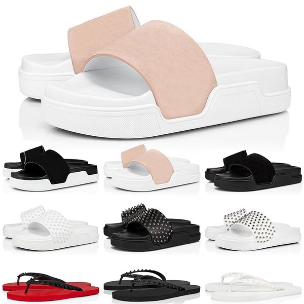 designer slides men sandals outdoor shoes triple black white green spikes mens flat flip flops beach l fashion platform slippers
designer slides men sandals outdoor shoes triple black white green spikes mens flat flip flops beach l fashion platform slippers