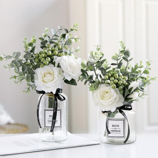decorative flowers & wreaths european style simulation artificial rose with leaves bouquet wedding decoration holding home decor
decorative flowers & wreaths european style simulation artificial rose with leaves bouquet wedding decoration holding home decor