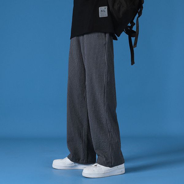 2021 spring summer cotton wide-leg men's fashion retro striped casual men streetwear hip-hop straight pants mens 9xyf, Black
2021 spring summer cotton wide-leg men's fashion retro striped casual men streetwear hip-hop straight pants mens 9xyf, Black