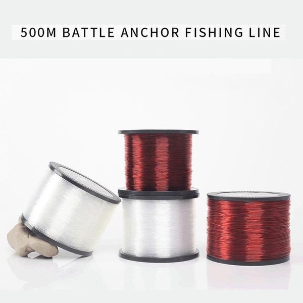yingtouman 500m nylon strong pull fishing line wear-resistant anti-bite line accessories tool
