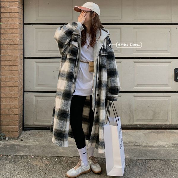 new 2021 primavera xadrez longo jaqueta casual de alta qualidade quente casaco moda camisas casacos yrrb, Black
new 2021 primavera xadrez longo jaqueta casual de alta qualidade quente casaco moda camisas casacos yrrb, Black