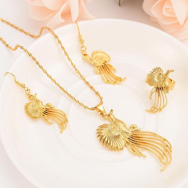 earrings & necklace long tailed bird pendant necklaces figaro chain jewelry sets for womens png style ethnic gifts wedding bridal gift, Silver
earrings & necklace long tailed bird pendant necklaces figaro chain jewelry sets for womens png style ethnic gifts wedding bridal gift, Silver