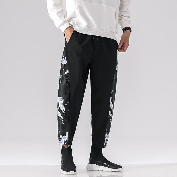 men's pants harem harajuku style casual trousers korean man loose big size jogger sweatpants male drop, Black
men's pants harem harajuku style casual trousers korean man loose big size jogger sweatpants male drop, Black