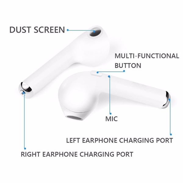 i7s tws wireless earphone quality sound in ear headset cordless bluetooth headphones charging box for redmi huawei iphone xiaomi
i7s tws wireless earphone quality sound in ear headset cordless bluetooth headphones charging box for redmi huawei iphone xiaomi