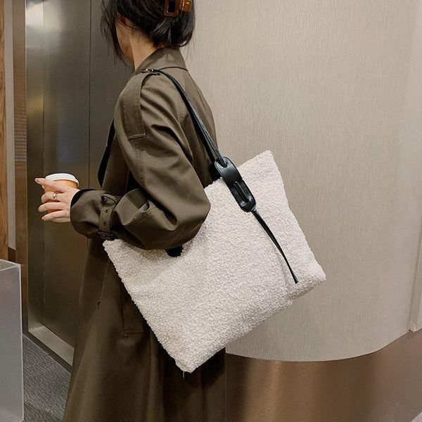 berber fleece fabric women casual tote bag large capacity shoulder bags warm plush cloth designer handbag ladies shopping bags
berber fleece fabric women casual tote bag large capacity shoulder bags warm plush cloth designer handbag ladies shopping bags