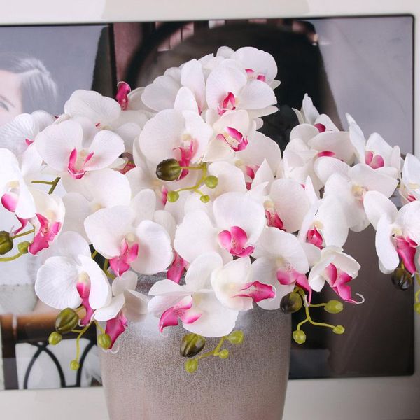 decorative flowers & wreaths 7 heads silk orchid phalaenopsis wedding floral bouquet artificial plants fake home decor
decorative flowers & wreaths 7 heads silk orchid phalaenopsis wedding floral bouquet artificial plants fake home decor