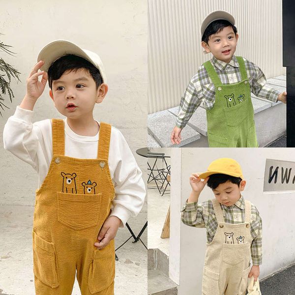 boys corduroy spring new korean children's suspenders baby cotton leisure one-piece pants, Blue
boys corduroy spring new korean children's suspenders baby cotton leisure one-piece pants, Blue