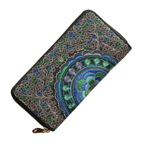 wallets 2021 women lady vintage embroidered wallet zipper long card holder phone bag case purse handbag, Red;black
wallets 2021 women lady vintage embroidered wallet zipper long card holder phone bag case purse handbag, Red;black