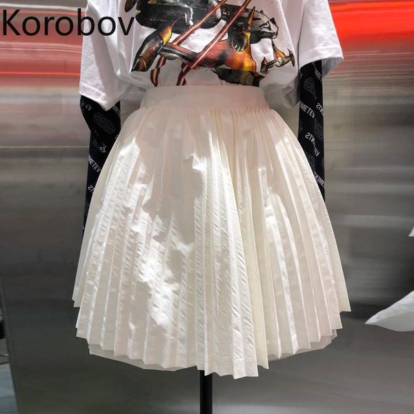 skirts korobov 2021 summer women preppy style high waist mujer faldas korean chic sweet pleated female skirt, Black
skirts korobov 2021 summer women preppy style high waist mujer faldas korean chic sweet pleated female skirt, Black