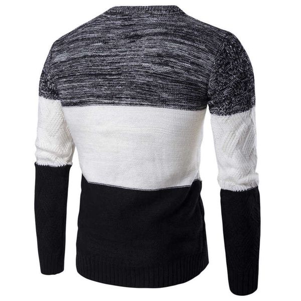 casual sweater men slim fit knitwear outwear warm winter sweaters 210929, White;black
casual sweater men slim fit knitwear outwear warm winter sweaters 210929, White;black