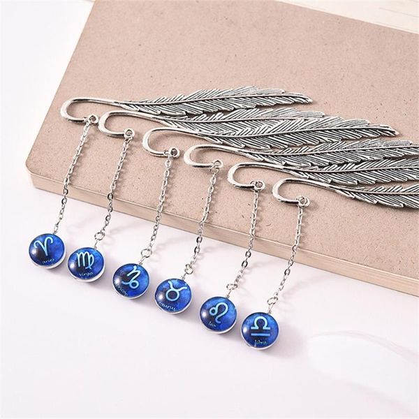 bookmark stationery retro fluorescent twelve constellation pendant pagination mark luminous book clip label
bookmark stationery retro fluorescent twelve constellation pendant pagination mark luminous book clip label