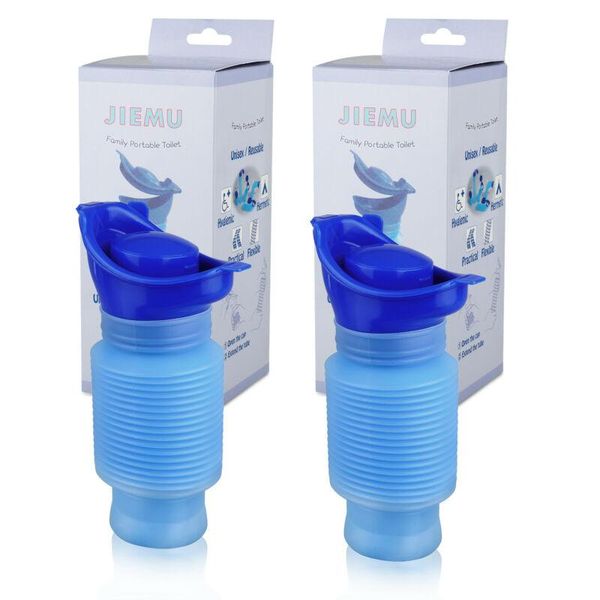 car organizer hiking shrinkable urinal 750ml pocket toilet mobile leakproof