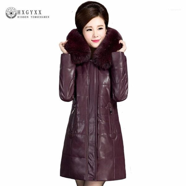 pu leather cotton padded coat winter women parka female fur collar plus size 6xl warm long outwear hooded down jacket okd4461, Black
pu leather cotton padded coat winter women parka female fur collar plus size 6xl warm long outwear hooded down jacket okd4461, Black