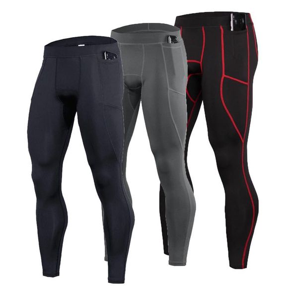 running pants 2021 men's compression gym leggings sport quick dry crossfit fitness training trousers workout men clothing, Black;blue
running pants 2021 men's compression gym leggings sport quick dry crossfit fitness training trousers workout men clothing, Black;blue