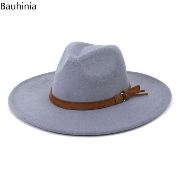 wide brim hats women men british style winter wool fedoras cap 9.5cm panama jazz godfather sombrero caps, Blue;gray
wide brim hats women men british style winter wool fedoras cap 9.5cm panama jazz godfather sombrero caps, Blue;gray